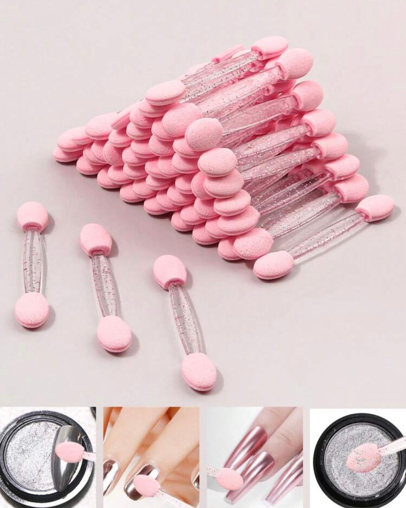 Double ended sponge brush (50pc)